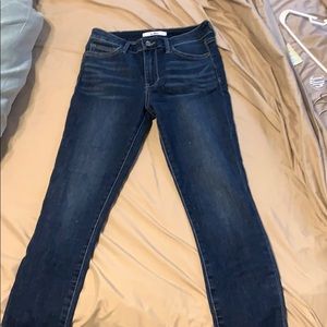 High Rise Skinny Ankle Jeans